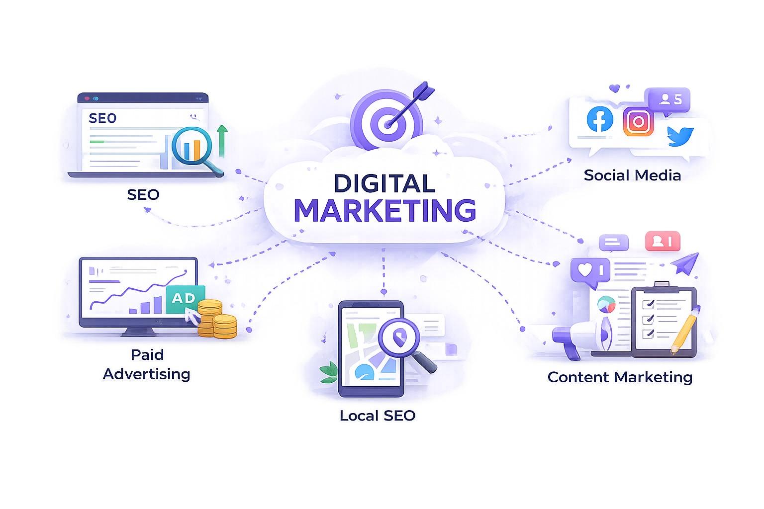 Rank Spiders free digital marketing consultation and service offers